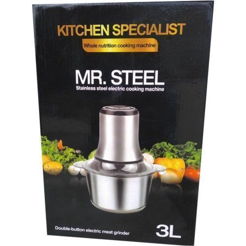 Multipurpose Stainless Yam Pounder And Grinder 3 Liters