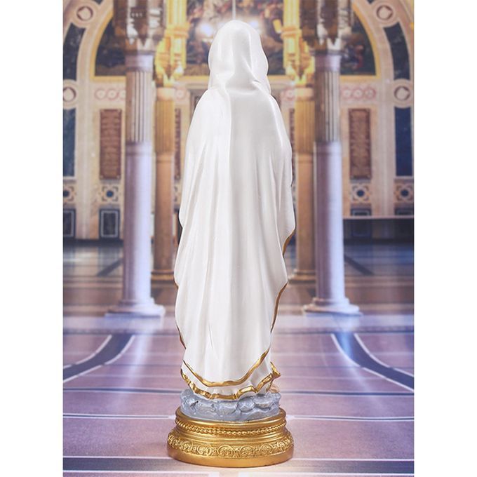 Catholic Resin Madonna Virgin Mary Statue Figure Handmade Figurine