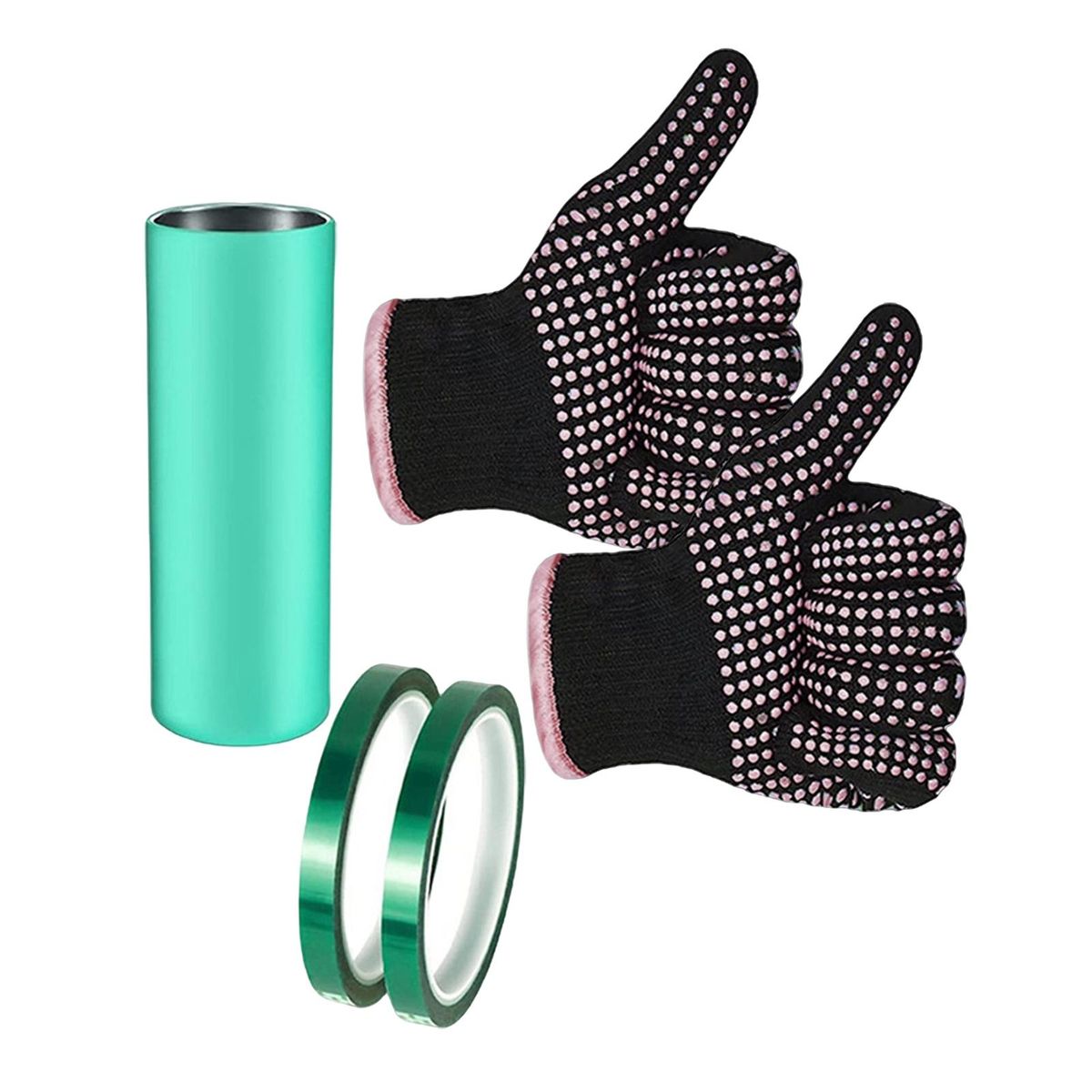 Sublimation Tumblers Silicone Bands Sleeve Kit For 20 Oz Straight