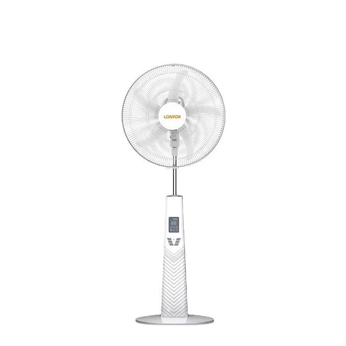 18-inch Rechargeable Standing Fan 130hrs Long Life