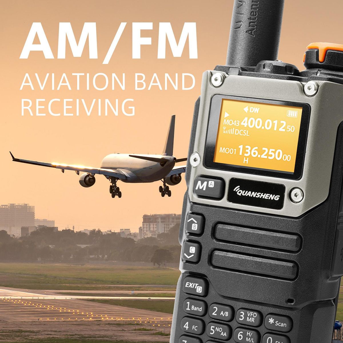 ,Handheld Radio Portable Dual