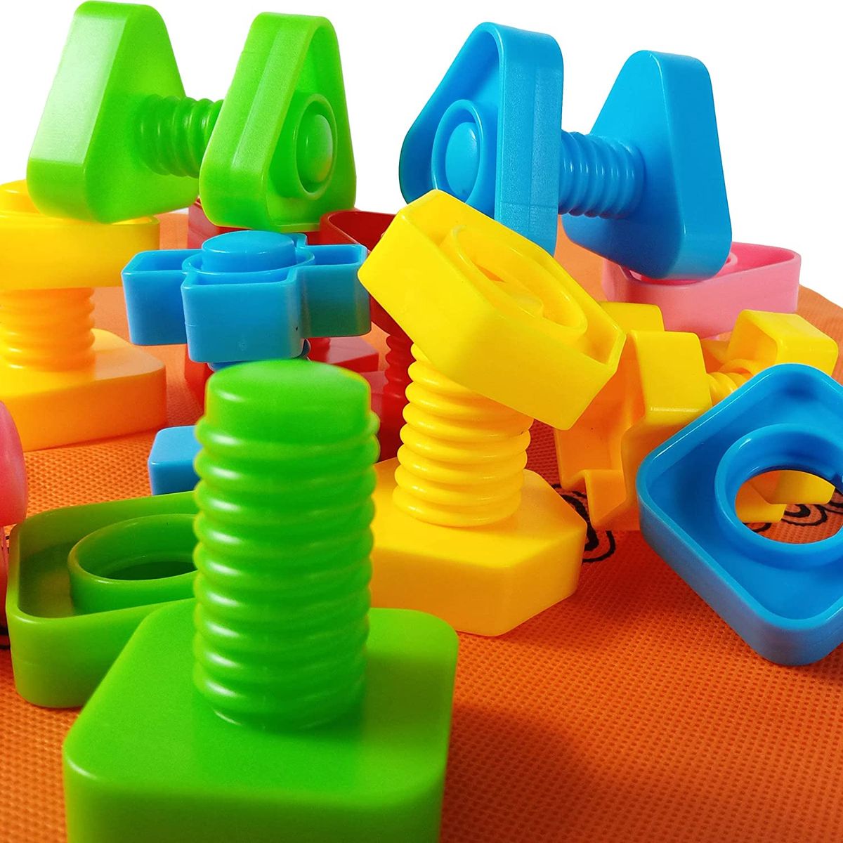 Jumbo Nuts And Bolts Toys For Toddlers And Preschoolers