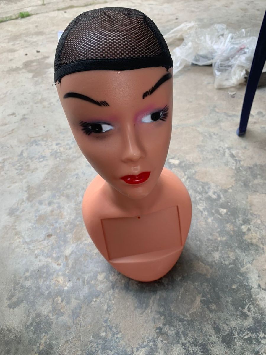 Mannequin Head For Wigs Turban Caps, Gele Display
