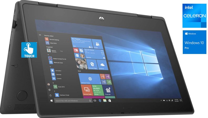 Stream 11 Intel Celeron Quad Core - 64GB SSD 4GB RAM Windows 10 PRO+ Mouse &USB Light For Keyboard