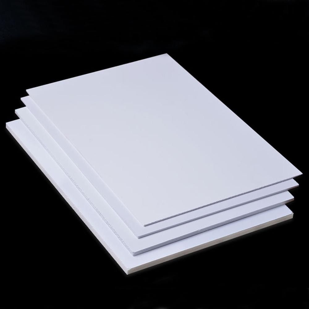 5pcs 300x200mm PVC Sheet Plate White Foam Board Styrofoam