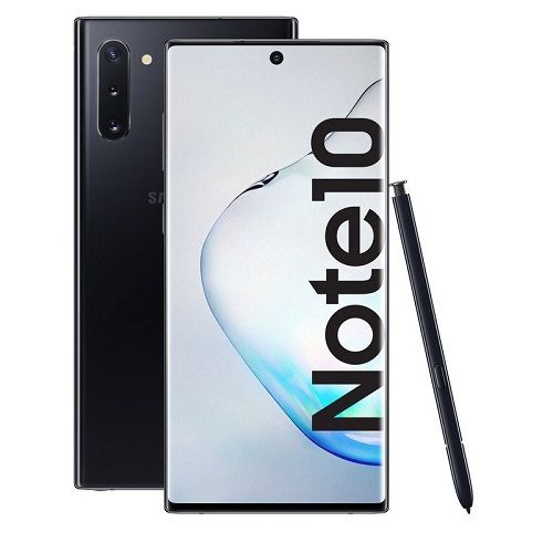 Galaxy Note 10 Plus (Note 10+) 6.8'' (12GB RAM, 256GB ROM),(12MP + 16MP) Nano SIM 4300 MAh Smart - Black