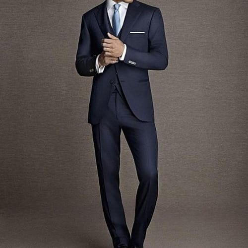 Men's Navy Blue Suit