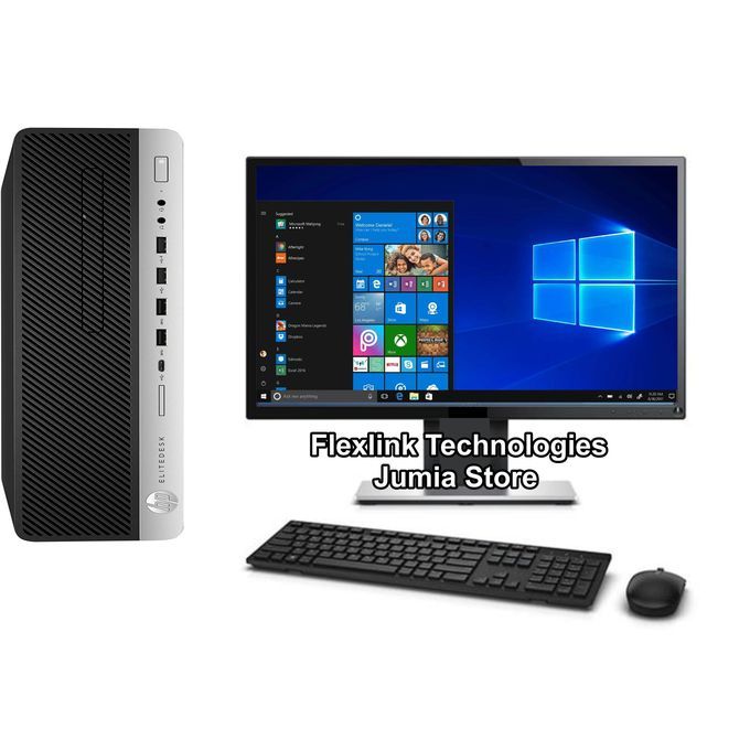 EliteDesk 800 G3 SFF Core I7- 7th Gen, 16GB , 512GB SSD, Windows 10 Pro & Office 2016 Pro