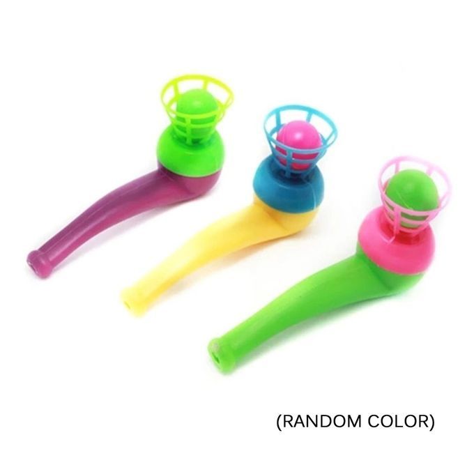 Outdoor Fun Sports Entertainment Toys For Children Blowing Plastic Pipe Balls