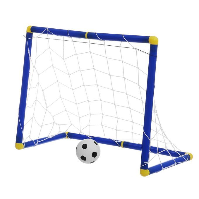 The Old Tree Children Kids Mini Football Gate Goal Post Net Ball Pump Set Soccer Toy Gifts