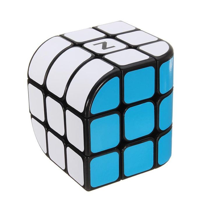 Classic Magic Cube Toys 3x3x3 PVC Sticker Block Puzzle Speed Declining Cube