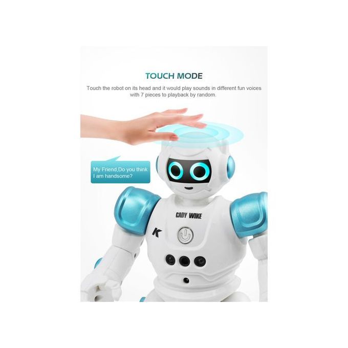 LEORY Intelligent RC Humanoid Gesture Robot For Children Birthday Christmas Gif