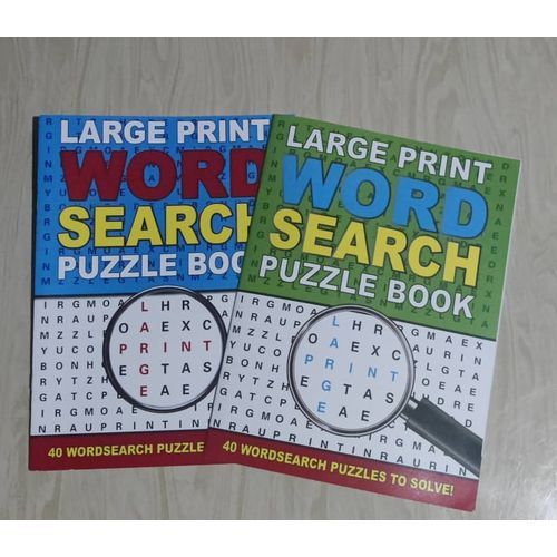 Word Search Puzzle (2pieces In A Pack)