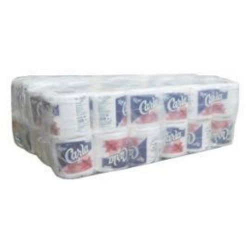 Carla White Toilet Tissue - 1 Pack Of 48 Rolls.