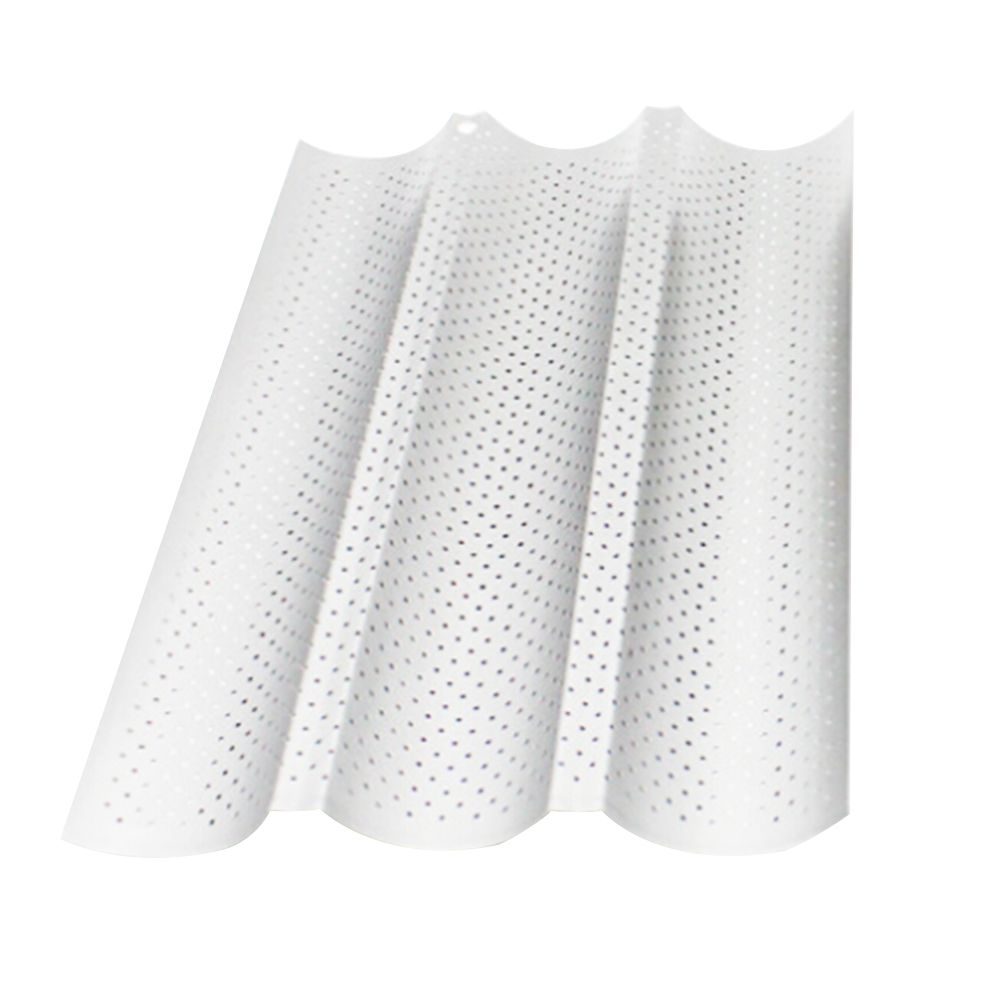 2/3/4 Grooved Nonstick Perforated French Bread-Silver