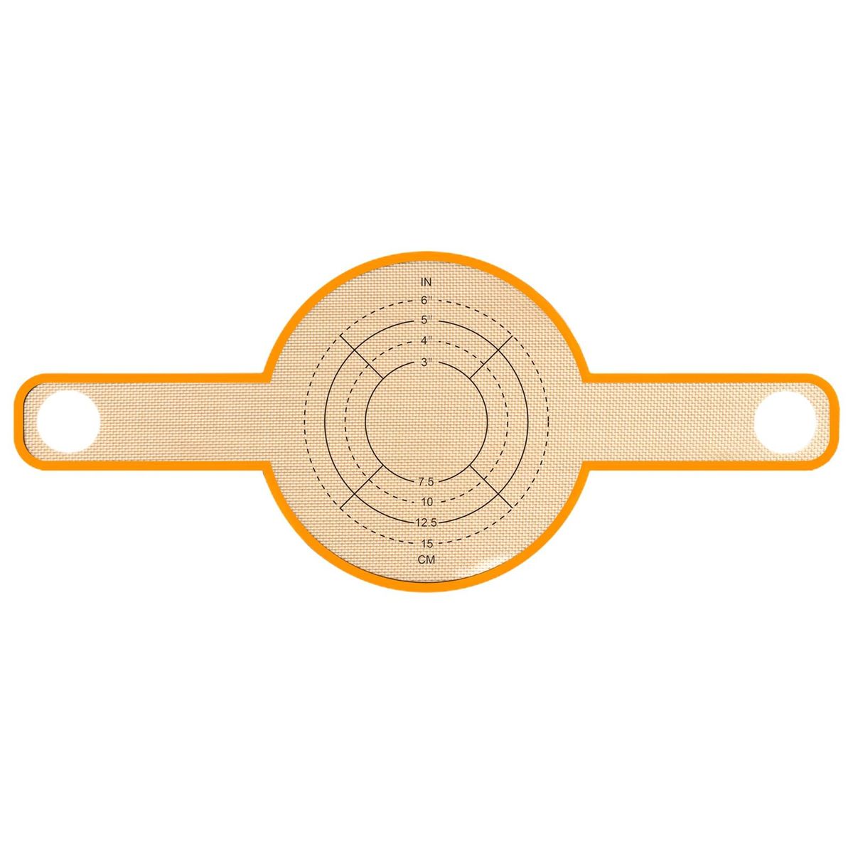 Baking Pad Smooth Surface Baking Mat Orange