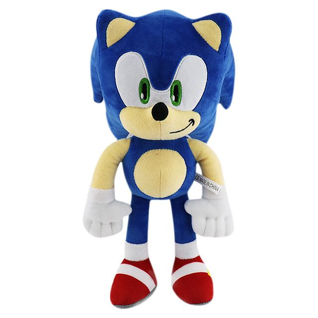 Sonic Action Doll Plush Toy Model Plush Doll Tarsnak Toy Sofa Bedroom Decoration Children's Birthday Gift(#V)