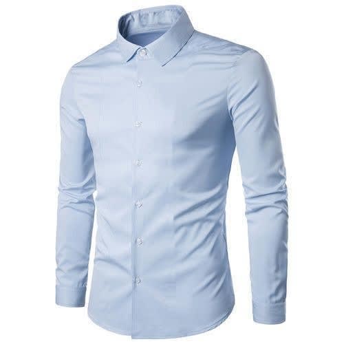 Men's Formal Shirt - Sky Blue