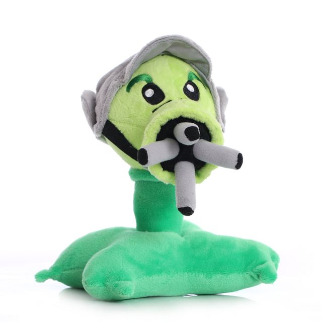1pcs Plants Vs Zombies Stuffed Plush Toys 13_20cm PVZ Plants Peashooter SunFlower Chomper Plush Soft Toy For Kids Children Gifts(No.#14)