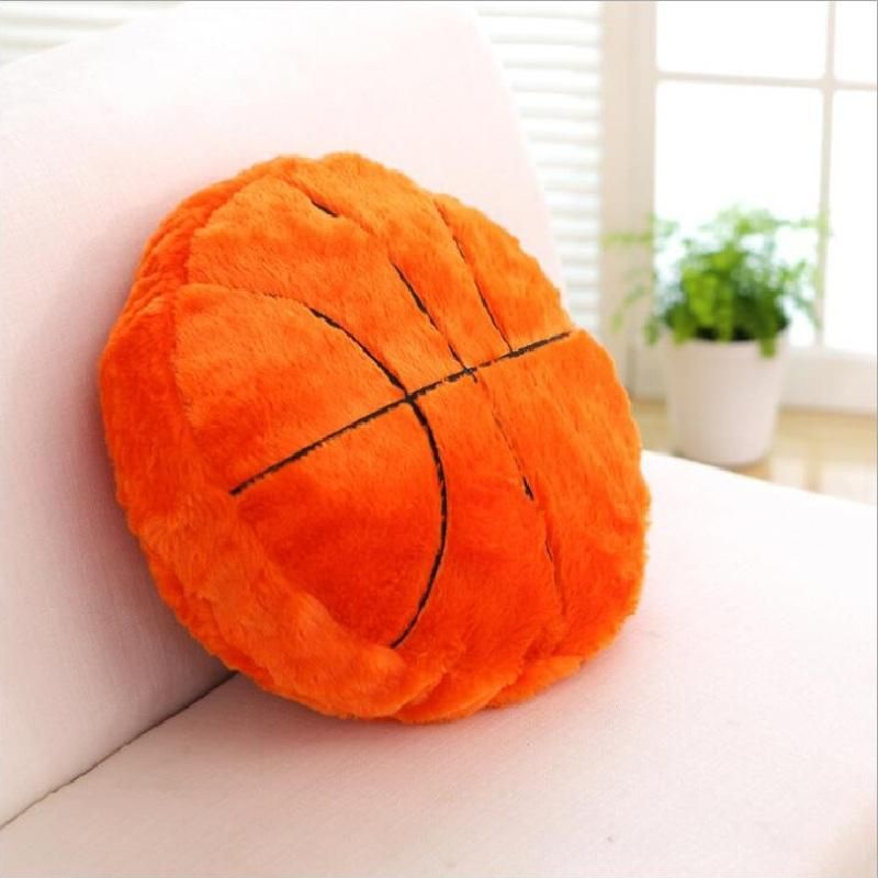 Lovely Football Basketball Rugby Baseball Shape Cushion Pillow Nordic StyleBoys Bed Room Decor Props Kids Calm Sleep Doll Toys