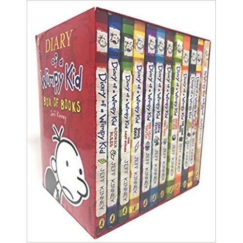 Diary Of A Wimpy Kid 12 Books Complete Collection