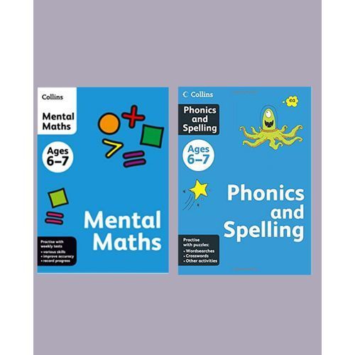 Collins Mental Maths And Collins Phonics And Spelling 6-7