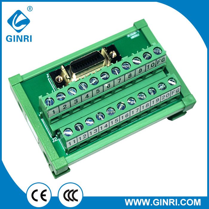 Connector-Teminal TB SCSI 20-pin Module, MDR Block Inter