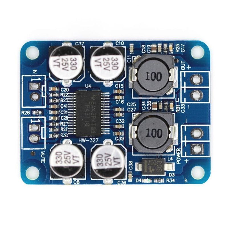 Dc 8-24V Digital Power Amplifier Board Mono 1* 60W Digital