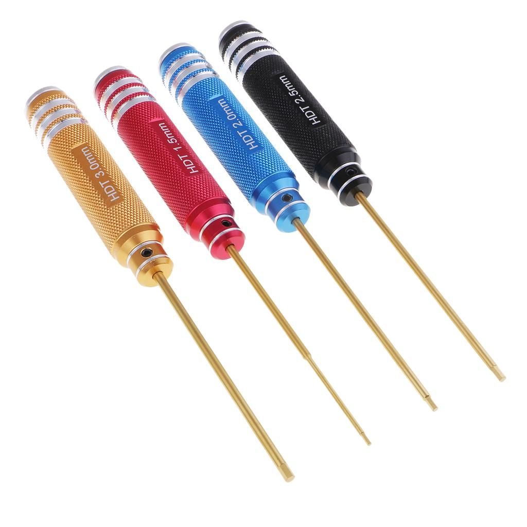 4pcs Hexagon Screwdriver Repair Tool Set RC Model Tools