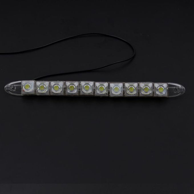 Lasting Life 10  S Universal Luxury Sili One   Daytime Running Lights-white-10 LEDS