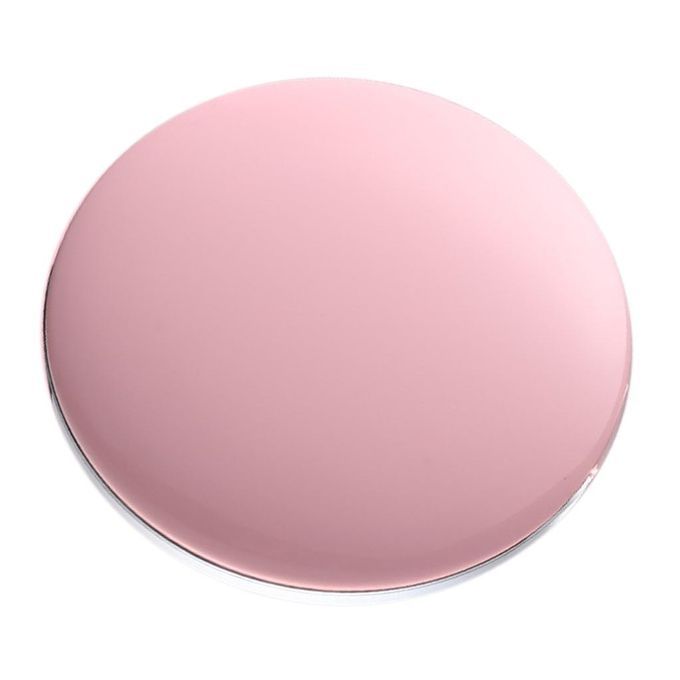 Compact Mirror Double Sided With LED Light  Mirror Pink