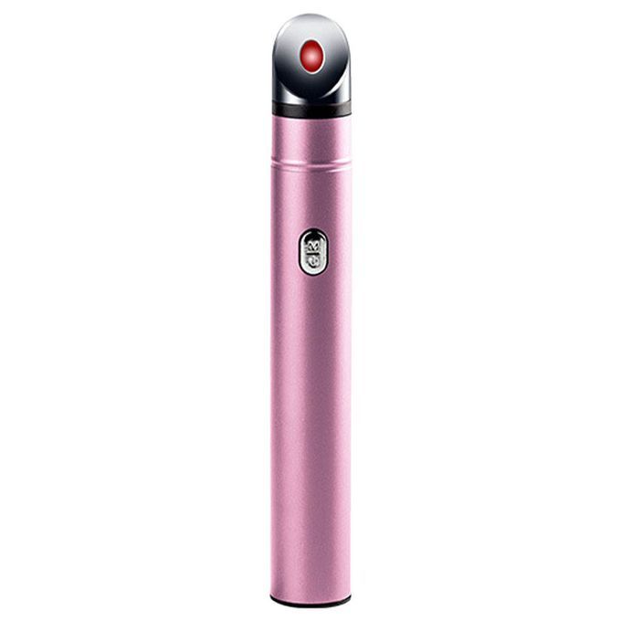 Eye Massager Pen Anti-Wrinkle Eyes Facial Massager Tool Home Pink