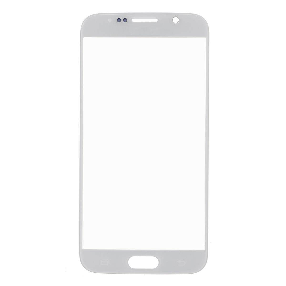 Front Outer Touch Screen Glass Lens Replacement + Tools For Samsung Galaxy S6 White