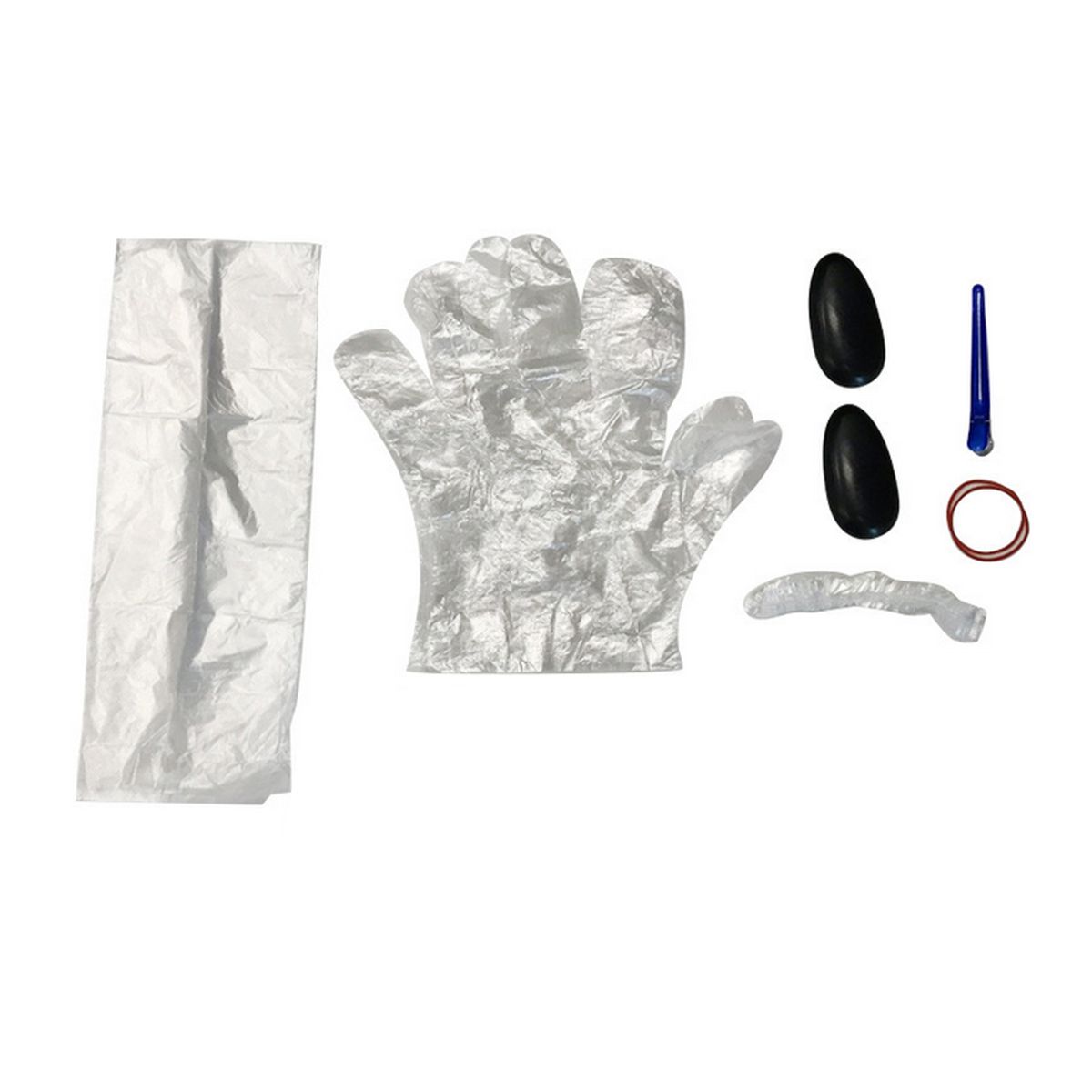 6pcs Hair Color Mixing Dye Kit Hair Dyeing Ear Covers Gloves