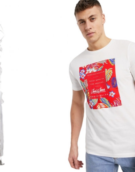 Men's  Basic Tee- Multicoloured