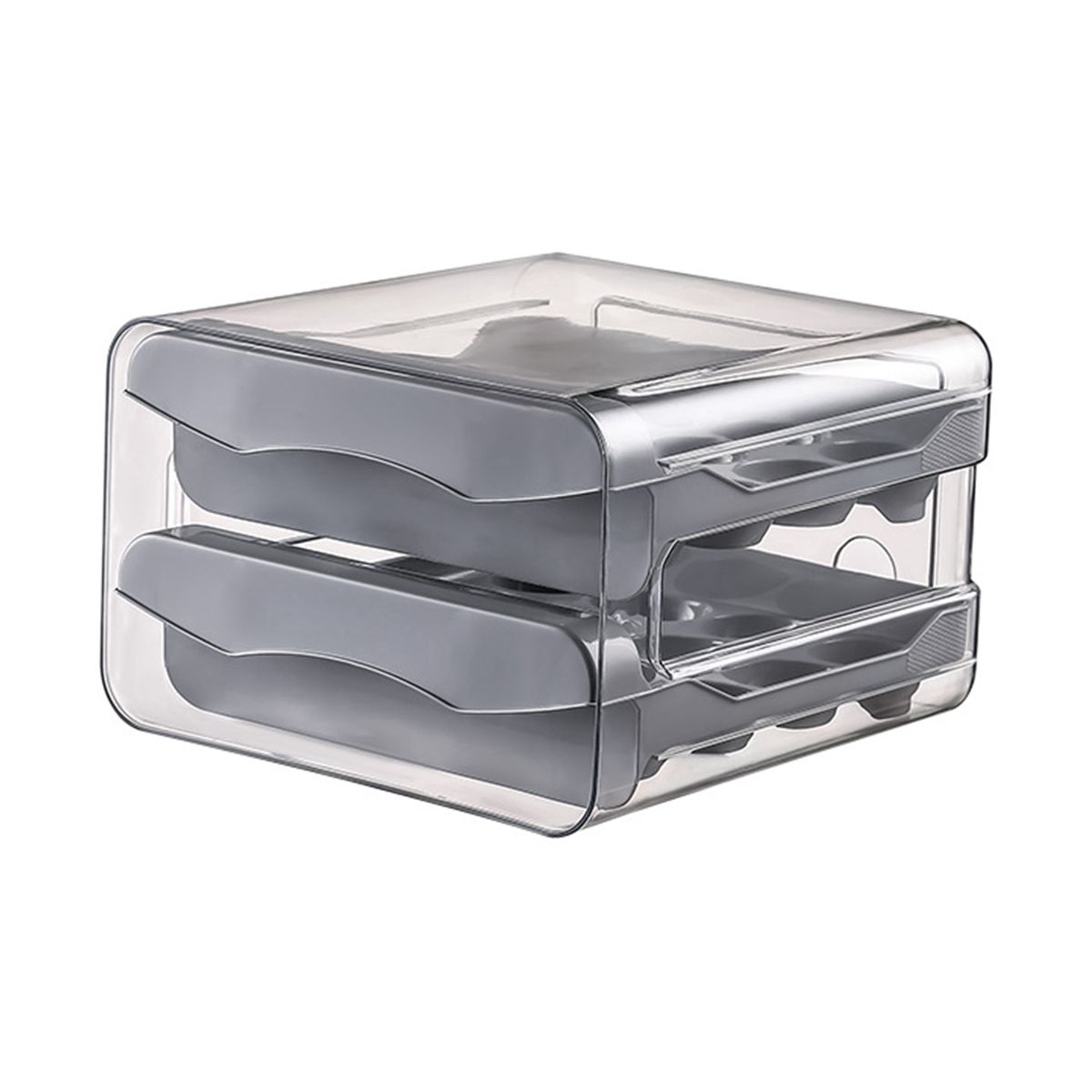 32 Grid Egg Holder,Household Egg Storage Box for Fridge,