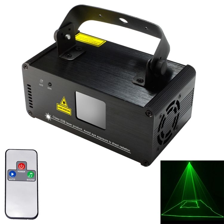 15W LED Single Beam Laser Projector With Remote Controller
