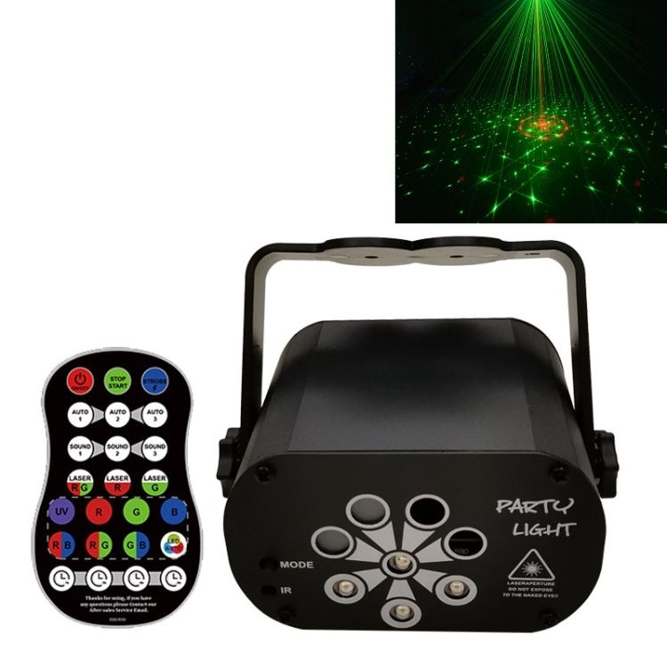 Mini Laser Light Sound Control Induction Bar KTV Laser Light