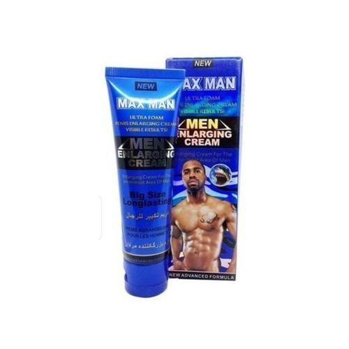 MAXMAN Men Enlargement/Extension Growth Herbal Cream (Blue)