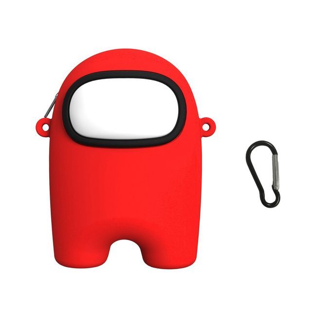 Sili One  Oin Purse Zi Er Storage Bag  Arrying  Ase Wallet Headphone Bag-red