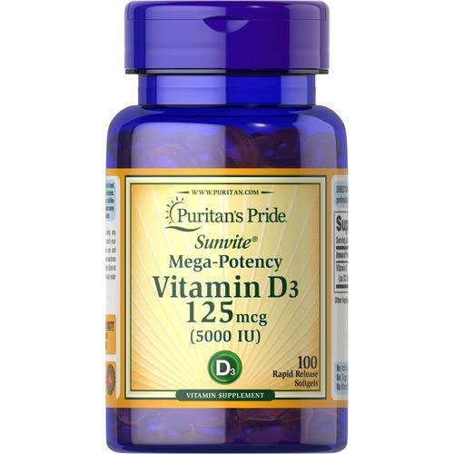 Vitamin D3 5000iu (125mcg)