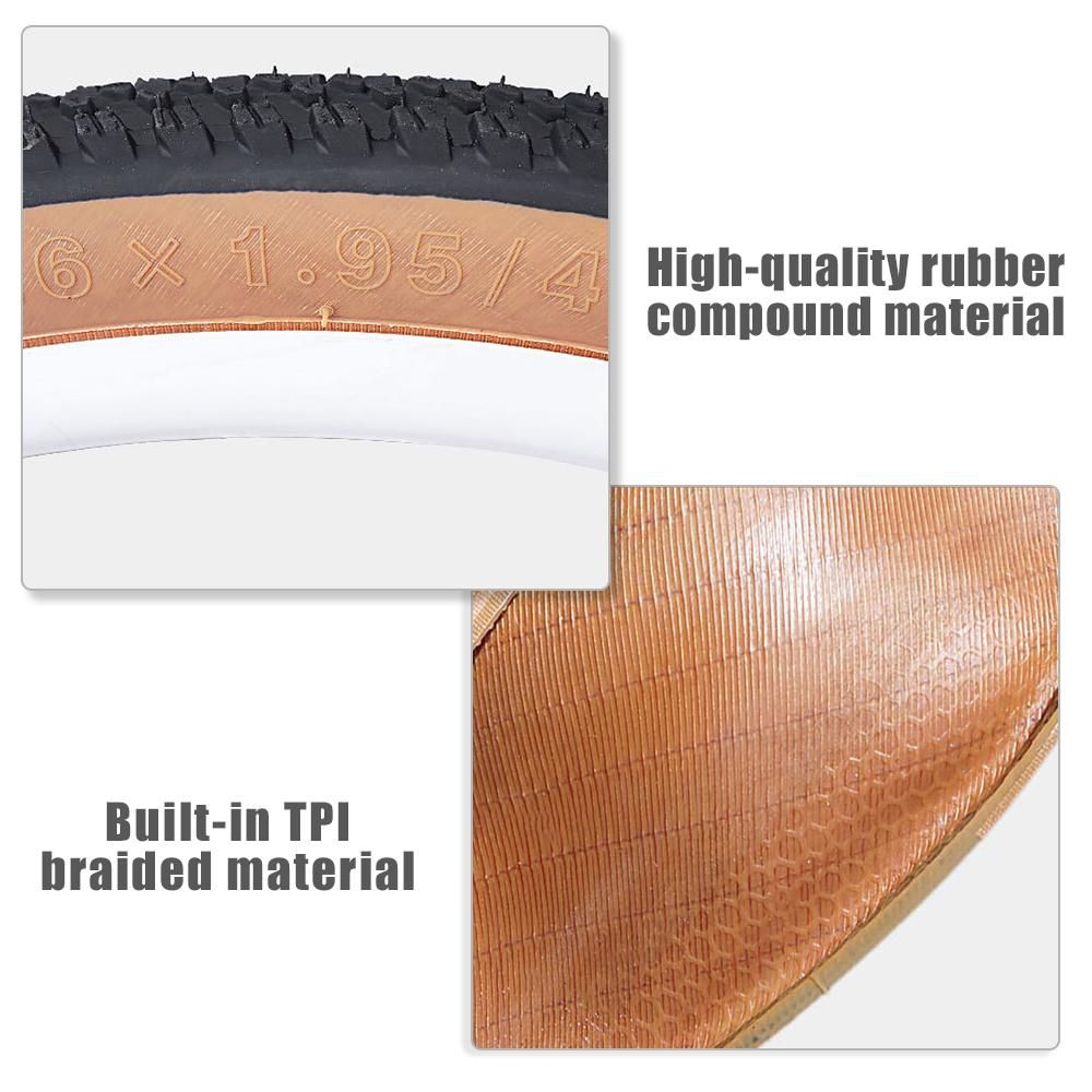 27.5x2.20 Inch Bike Tire MTB Mountain Bike Bicycle Replacement Tire Wheel 60TPI