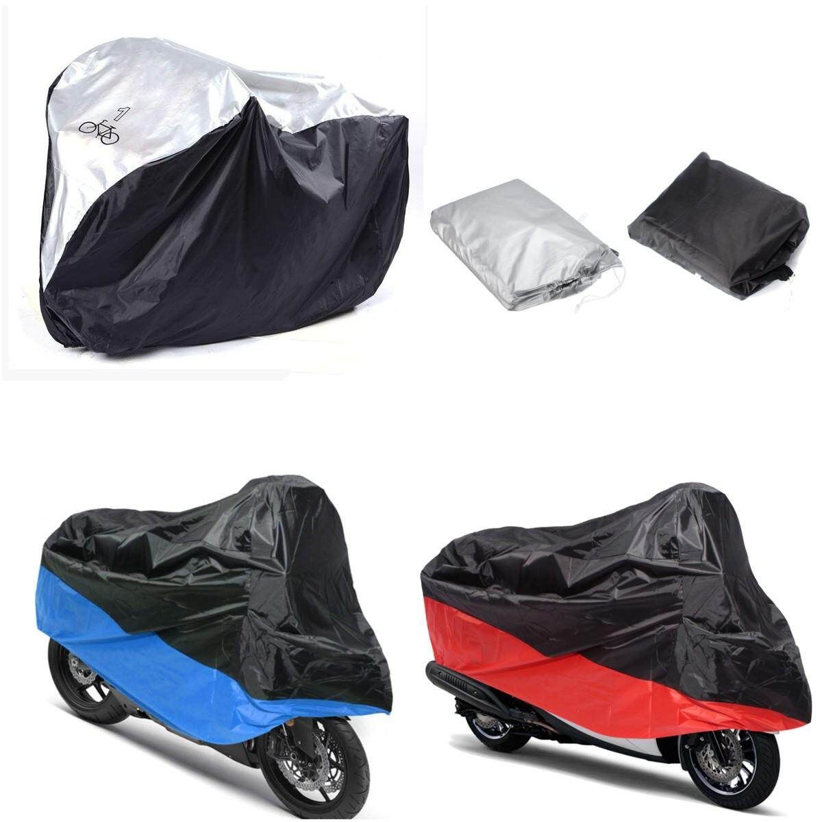 Universal Waterproof Nylon Bicycle Motor Bike Cover Resistan Rain Dust Protector
