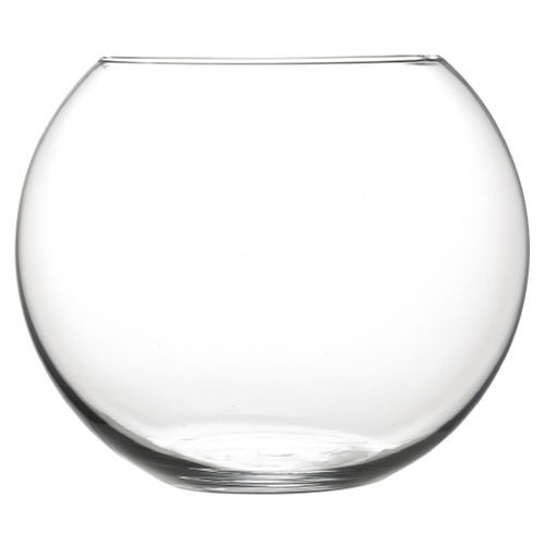 Fish Bowl Vase Decorative Centerpiece - Large
