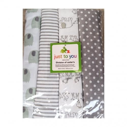 Receiving Flannel 4 In 1 - Multicolour