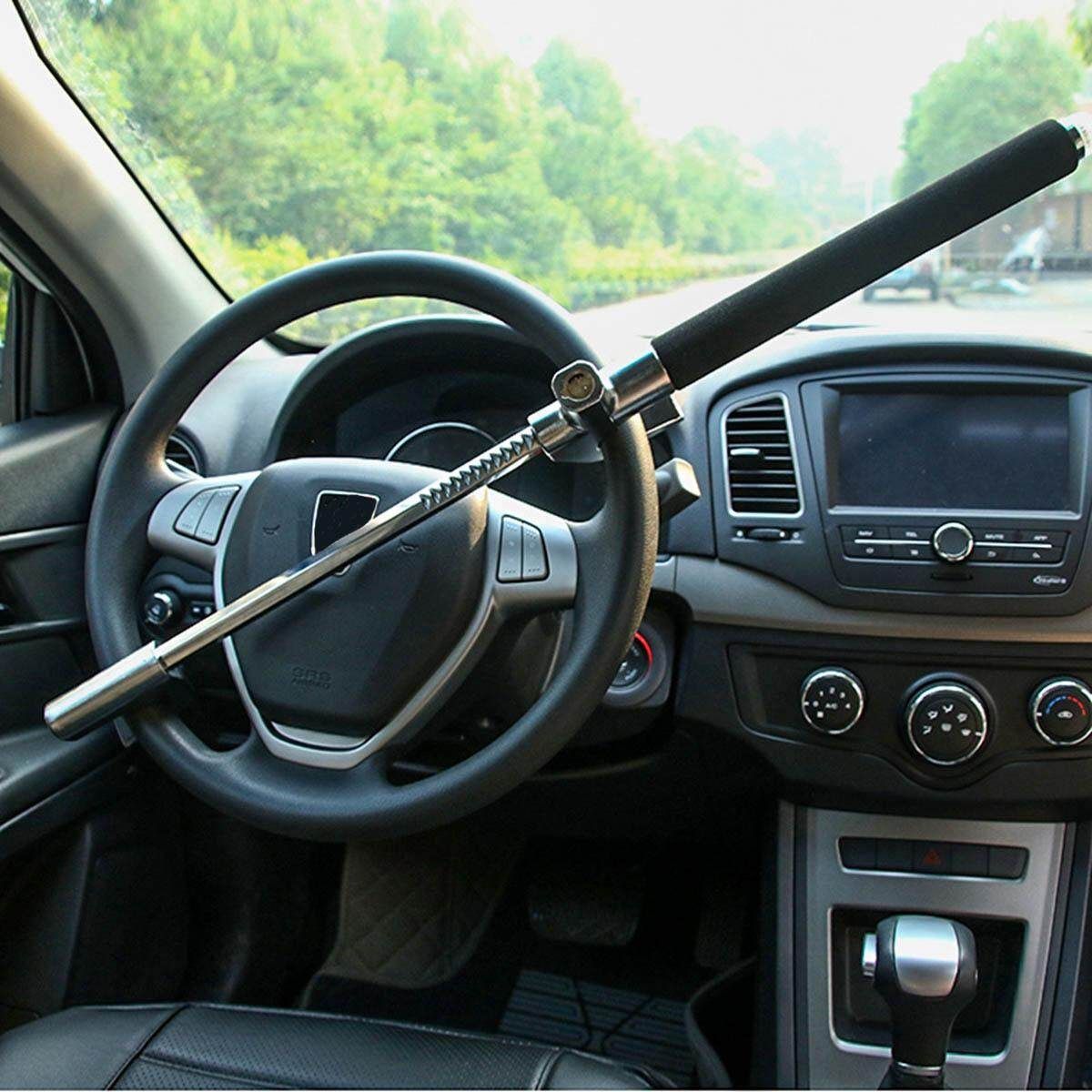 Automobile Steering Wheel Lock Anti-theft Lock Car Safety Hammer Broken Window