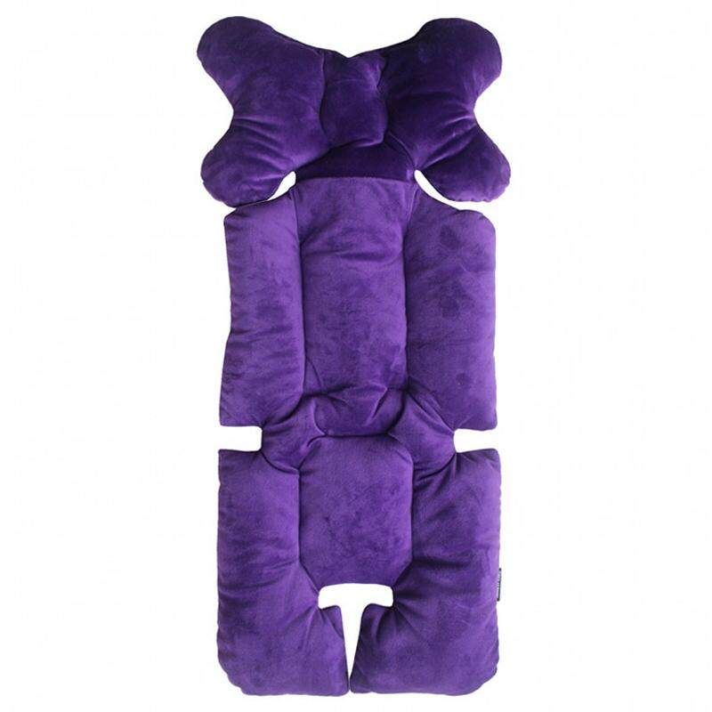 The Stroller Seat Parts General Pads The Baby Stroller Pads Children Walkers Winter Of Eat Chair Cushion #purple Purple