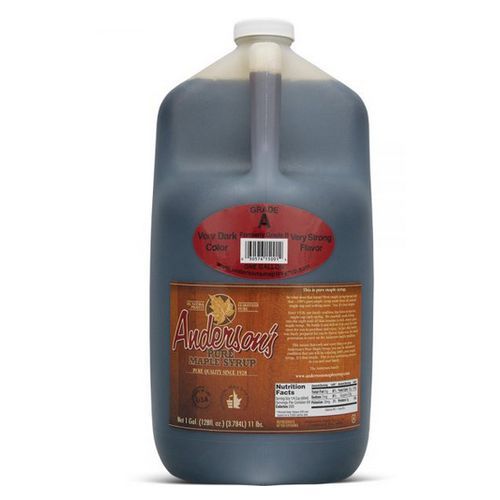Pure Maple Syrup 128oz 1 Gallon Grad A Very Dark