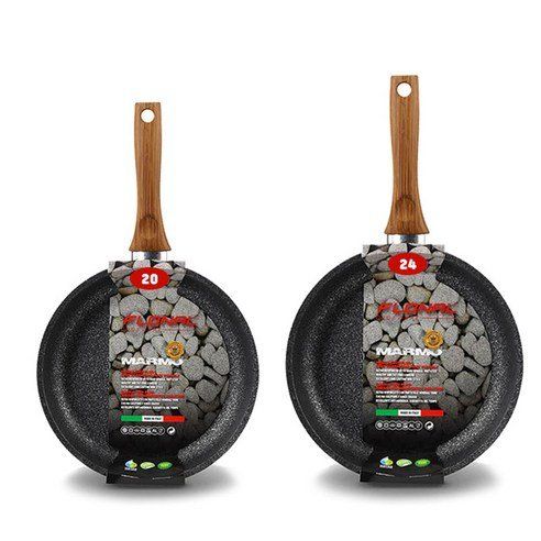 Flonal Nonstick Granite Frying Pan Set Of 2 Induction IH