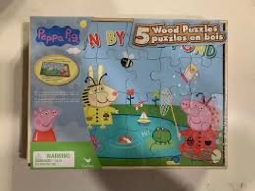 5 Wood Puzzle Pack Floor Puzzle